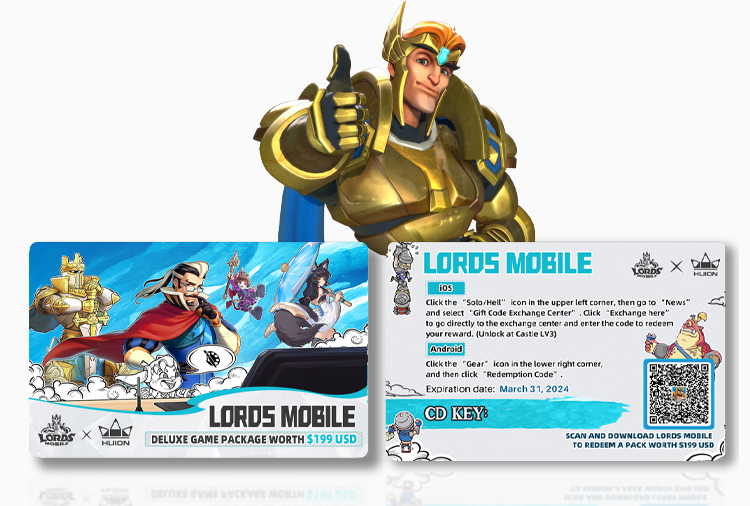 Lords Mobile Redeem Codes - Gift Codes for Games